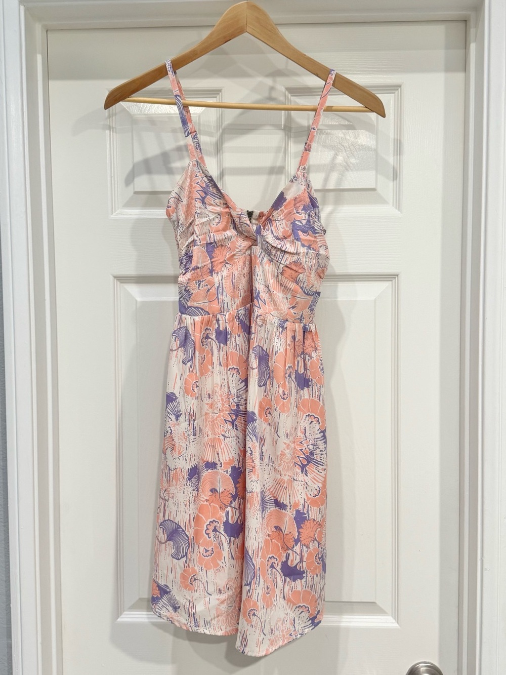 Roxy Floral Keyhole Sundress